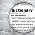 dictionary